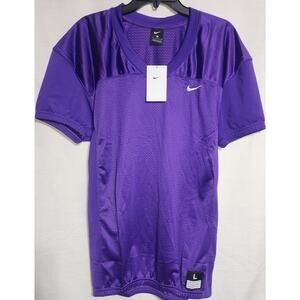 Nike football practice shirt size large purple